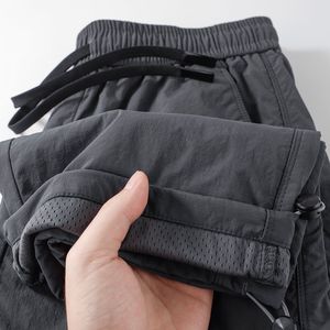 Pantaloni Sportivi Antivento Impermeabili da <span class=keywords><strong>Uomo</strong></span>, Gamba Dritta, Jogger Affusolati Regolabili, Vita Alta Elastica, Leggeri per Esterni - Product Image 5