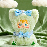 Vente en gros Samuel Velvet Rainbow Cat Plush Blind Mystery Box Kawaii Plushie Keychain Soft Stuffed Animal Pendant Creative Gift