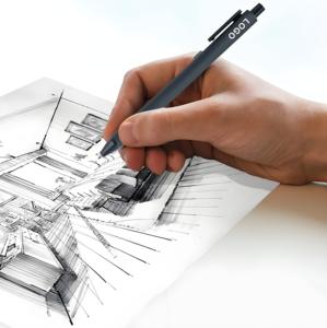 Bolígrafos de Plástico Baratos al por Mayor, Recubiertos de Goma Multicolor, con Logotipo Personalizado Impreso Retráctil OEM para Papelería - Product Image 5