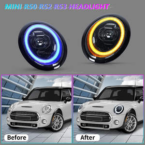 Phare à LED pour Mini Cooper 1st Gen 2001-2007 R50 R52 <span class=keywords><strong>R53</strong></span> 6000k Color Temperature CooperS MINI Cooper Head Lights - Product Image 6