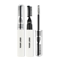 Gel cire waterproof pour sourcils, rehausseur de sourcils transparent, séchage rapide, maquillage liquide pour sourcils, gel coiffant pour sourcils