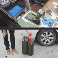 Pompe de livraison de liquide de charge de voiture 12V/24V pompe à main outil de transfert de carburant Portable 1XCF