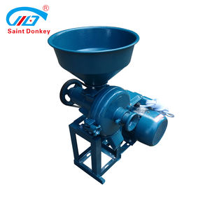 Benzina elettrica piccolo mulino per farina posho macchina per la macinazione del mais prezzo grani bagnati pasta di fagioli macchine per la lavorazione del grano - Product Image 2