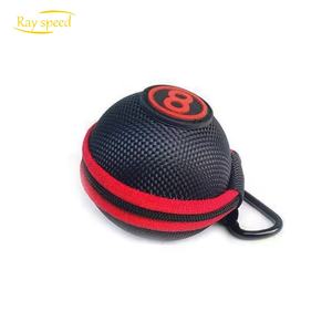 Rayspeed moda portátil EVA <span class=keywords><strong>Clip</strong></span>-on billar Snooker Cue Ball Bag <span class=keywords><strong>Mini</strong></span> bola de billar funda protectora bolsa - Product Image 4