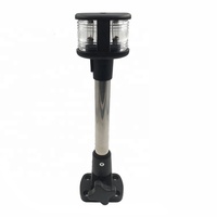 Chine Offre Spéciale 12V LED Rabattable Bateau Marin 360 Feu de Navigation Poupe Poteau D'ancrage Lampe Avec base réglable