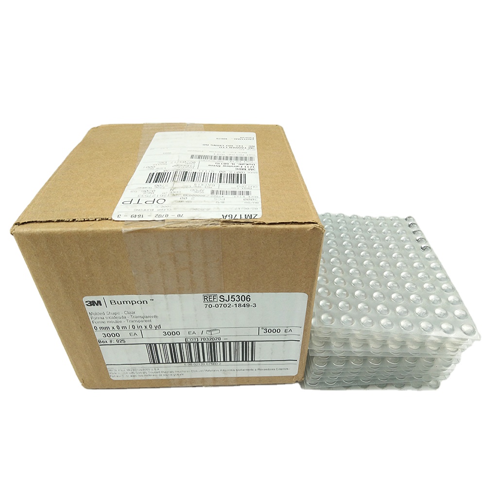 3M SJ5306 bumpon Защитная Клейкая резиновая прокладка 3M прозрачные резиновые ножки, противоскользящий и противоударный механизм