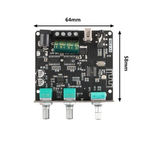 Điều khiển ứng dụng XY-T30L mô-đun bảng khuếch đại công suất 30W + 30W 2.0 kênh đôi BT 5.1 + AUX + U đĩa + Thẻ âm thanh USB - Product Image 5