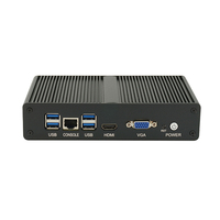 Serveur 6 ports LAN avec 4 Go de RAM DDR4, 32 Go de SSD mSATA, routeur d'appareil réseau, pare-feu sans ventilateur Pfsense, mini PC