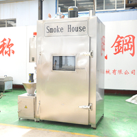 HUAGANG – fumoir Commercial, maison de fumée, four à gaz pour fumer du poisson, Machine à fumée, cuisinières industrielles