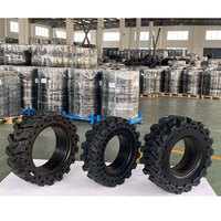 Pneu pneumatique à haute charge pour engins de levage et chargeuses compactes, fourni par l'usine : 10-16.5, 12-16.5, 14-17.5, 15-19.5, 15-625, 26x12D380