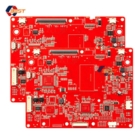 Servicio OEM Integral Personalizado, Servicio de Ensamblaje de PCB para Inversores Solares FR-4, Multicapa de 4 Capas, Certificado ROHS, 100% Probado con AOI