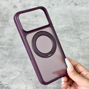 Funda Magnética con Soporte B501 para iPhone 18 Pro Max 17 Pro, con Anillo Giratorio de 360° y Parte Trasera Mate - Product Image 5