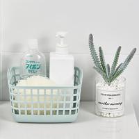 Panier de rangement en plastique PP écologique de bonne qualité pour pique-nique, bain, maison, bureau, petite taille, marque MOMO NATURI, logo personnalisé