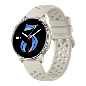สมาร์ทวอทช์ HT43 GPS รุ่นใหม่ แบตเตอรี่ขนาดใหญ่ 450mAh ไฟฉาย LED หน้าจอ AMOLED 1.32 นิ้ว รองรับการโทรผ่านบลูทูธ กันน้ำ 3ATM นาฬิกาสปอร์ตสำหรับคู่รัก ขายส่ง - Product Image 3