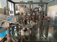 Machine de remplissage et de scellage automatique haute capacité pour tubes souples en aluminium, idéale pour les cosmétiques, les dentifrices et les onguents