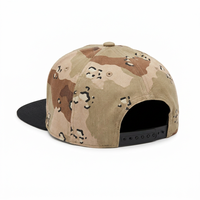 Nouvelle Casquette Snapback 6 Panneaux Respirante en Toile Recyclée, Design Créatif Personnalisé, Style Collage Déstructuré Vanguard, pour l'Extérieur
