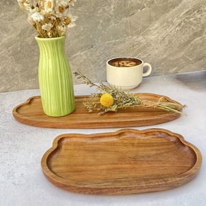 ถาดไม้รูปทรงเมฆ เมฆเล็ก เมฆใหญ่ ถาดเสิร์ฟสำหรับใช้ในบ้าน - Product Image 1