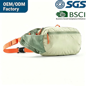 Pochette de <span class=keywords><strong>ceinture</strong></span> étanche unisexe Nylo, mini sac banane pour voyage et course à pied - Product Image 1