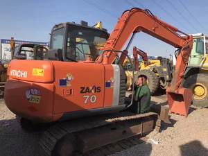 Excavateurs d'occasion Hitachi ZX70 120 de machine de pelle d'importation d'origine à vendre - Product Image 3