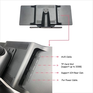 4K + 1080P Cámara dual 10.26 pulgadas Pantalla táctil WIFI Car Radio CarPlay Pantalla <span class=keywords><strong>Android</strong></span> <span class=keywords><strong>Auto</strong></span> Car Wireless Apple Carplay - Product Image 5