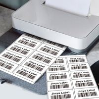 Prix usine A4 feuille étiquettes 8UP étiquette adhésive adhésive pour Amazon entrepôt étiquette d'expédition code à barres autocollant Laser imprimante à jet d'encre