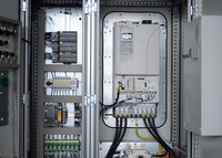 Panel de Arranque de Motor Estrella-Triángulo Trifásico 380V, Capacidad 5.5KW 7.5KW 11KW para Control de Motor de Bomba, Equipo de Distribución de Energía
