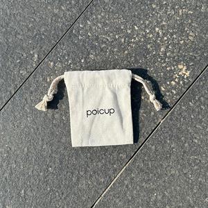 Good Quality Custom Logo Portable Reusable Printed Gift Canvas Cotton Double <b>String</b> Dust Drawstring Bag - Product Image 1