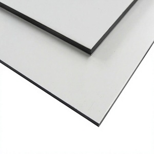 Panel Compuesto de Aluminio con Revestimiento de PE, Láminas de 6 mm, Materiales de Construcción Modernos para Revestimiento de Fachadas Exteriores - Product Image 1