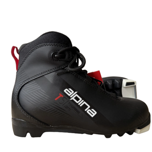 Bottes de randonnée sur neige Alpina en cuir noir pour hommes et femmes, chaussures de randonnée d'hiver en plein air, taille 36 - Product Image 4