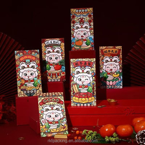 <span class=keywords><strong>2025</strong></span> Tùy Chỉnh Phong Bì Màu Đỏ Giấy Dập Nổi Trung Quốc Năm Mới Tiền Gói Gói Quà Tặng Với Dập Nóng - Product Image 6