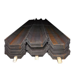 बाढ़ नियंत्रण लेई के लिए सी295 ग्रेड के साथ गर्म रोल्ड स्टील शीट ढेर यू प्रकार - Product Image 2