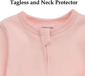 Pijama de Punto de Algodón para Bebé, Ropa Infantil con Puños de <span class=keywords><strong>Manoplas</strong></span>, Doble Cremallera, para <span class=keywords><strong>Dormir</strong></span>, para Otoño/Invierno - Product Image 5