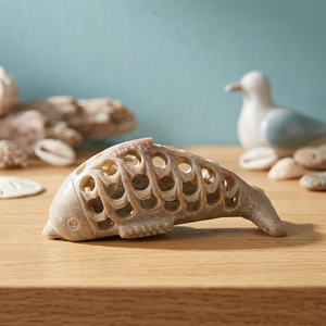 Soap Stone Fish Shaped Decorative Object - Product Image 3