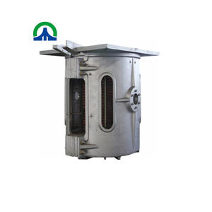 Four de fusion à induction 550 kw 20 tonnes pour la fusion de l'aluminium - Product Image 2