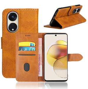 Funda de cuero magnética con tapa, funda de teléfono tipo billetera para <span class=keywords><strong>OPPO</strong></span> A57 A58 A77 A76 A55s A36 A96 A76 A17K A78 A58 con ranuras para tarjetas, funda de libro - Product Image 2