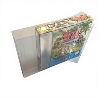 Boîte transparente de haute qualité pour cartes de jeu GBA/GBC/GB version américaine, boîte de rangement et de protection en plastique PET pour collection