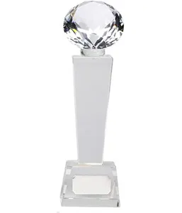 Aangepaste Trofeeën K9 Sublimatie Kristal Award Trofee Plaque Grote Graveren