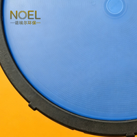 Diffuseur d'air à disque en silicone de 9 pouces pour l'aquaculture, traitement de l'eau, membrane à bulles fines, aérateur