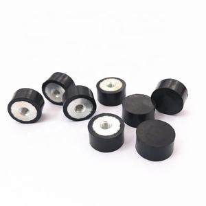 फैक्टरी मूल्य महिला धागा बेलनाकार रबर माउंट चुप ब्लॉक विरोधी कंपन रबर पैर - Product Image 3