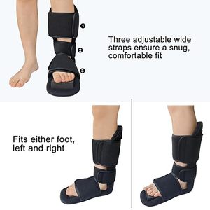Attelle de cheville FSPG avec plaque en aluminium, stabilisateur de pied, enveloppe de compression, étrier de soutien pour blessures au pied - Product Image 2