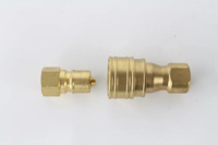 Raccord rapide hydraulique en laiton pour tuyau d'eau, pneumatique 3/4ZG KZD, pour arrosage haute pression