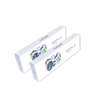 Emballage de boîte de couvercle et de base en 2 pièces avec logo personnalisé étui en carton montre intelligente écouteur casque électronique