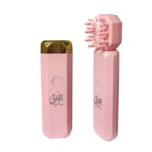 Middle East Electric Bakhoor Burner Arabic Oud Portable Hair Incense Burner Comb For Woman