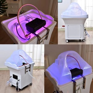 Lavabo Portátil para Champú con Cabezal de Agua Caliente para Uso Terapéutico en Spa - Product Image 2