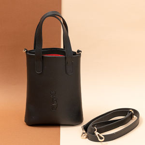 Sac à main portable 2025 personnalisé avec imprimé dessin animé, en PU gaufré 2 voies, fermeture éclair, doublure en PU, style Normcore/Minimaliste, capacité 1-1,9L - Product Image 2