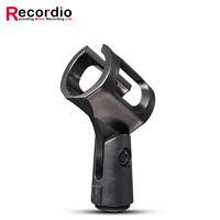 GAZ-MH06 Bonne Qualité Noir Clip Fabricants Support de Microphone Clip Pour Filaire/Wiredless Microphones Accessoires