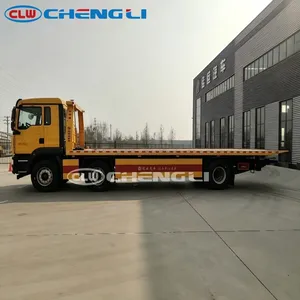 Camion de dépannage CLW CHENGLI Sitrak, plateau de 9,6 m, bras de remorquage, 15 t, diesel, manuel, Euro 5, neuf, pour le dépannage routier d'urgence - Product Image 3