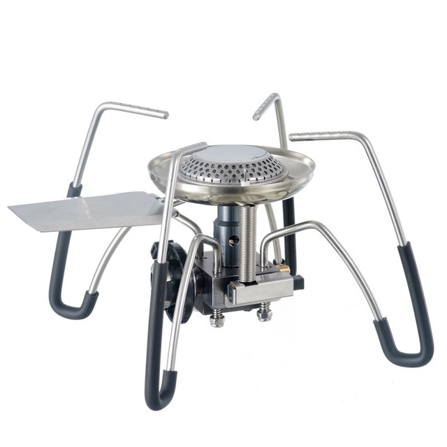 Camping Portable Folding Gas Stove with Butane Fuel High-Power Outdoor Use SOTO Alternative 3-5 People Capacity Wind Deflector