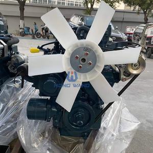 Moteur d'origine authentique neuf V2203-M à démarrage électrique refroidi par eau pour moteur diesel Kubota V2203 EPA Tier2 3.261L 43.0KW - Product Image 6