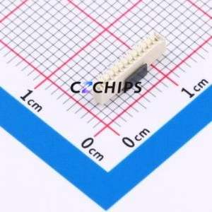 0.8-11PLT Wire-to-Board Pin Header SMD,P=0.8mm Connector 1x11P 0.8mm Vertical Mount 11P - Product Image 2